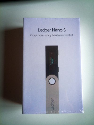 My new Ledger Nano S